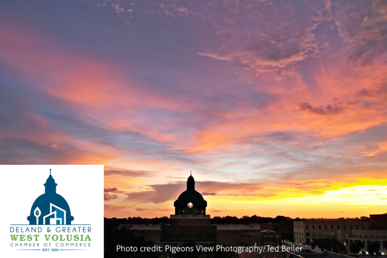 Unveiling Opportunity: DeLand & Greater West Volusia Chamber of Commerce - photo of the Deland and Greater West Volusia, credit to Pigeons View Photography/Ted Beiler