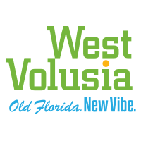 West Volusia Tourism Bureau logo - Old Florida New Vibe