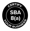 Certify Your Business - SBA 8(a) Program badge