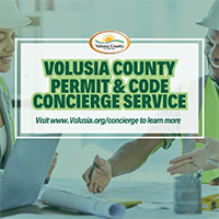 Volusia County permit & code concierge service. Visit www.volusia.org/concierge to learn more.